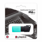 Pendrive KINGSTON DTXM/256GB Czarno-miętowy