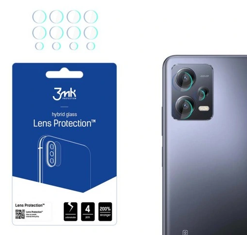 3MK Lens Protection – Redmi Note 12 Pro / Pro+ (4 szt.)